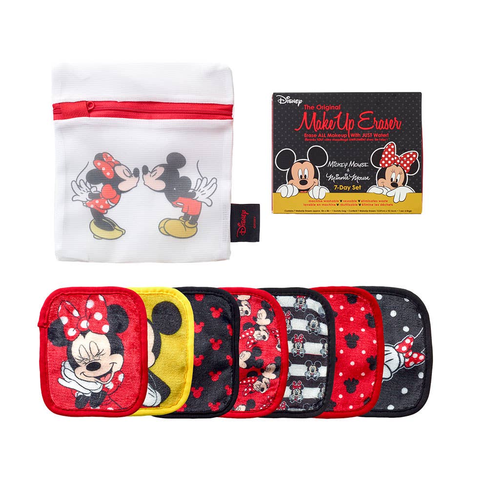 Lingette démaquillante Coffret Cadeau 7 Jours Mickey & Minnie