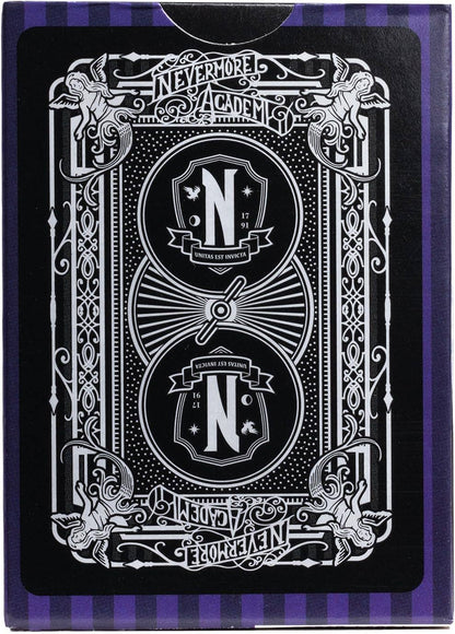 Jeu de cartes Bicycle Wednesday Addams