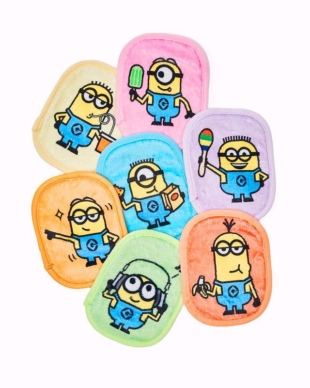Lingettes démaquillantes Coffret de 7 jours Minions