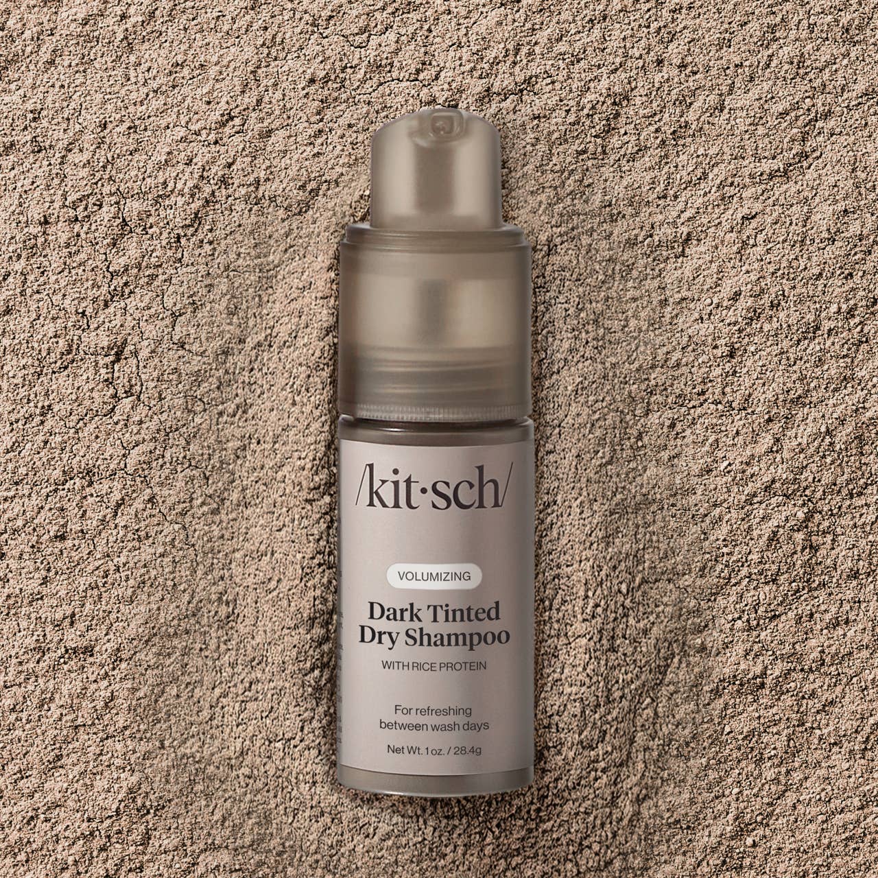 Shampooing Sec Volumisant au Protéine de Riz - Teinte Foncée 1 oz