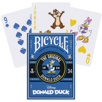 Cartes à jouer Disney Donald Duck Bicycle