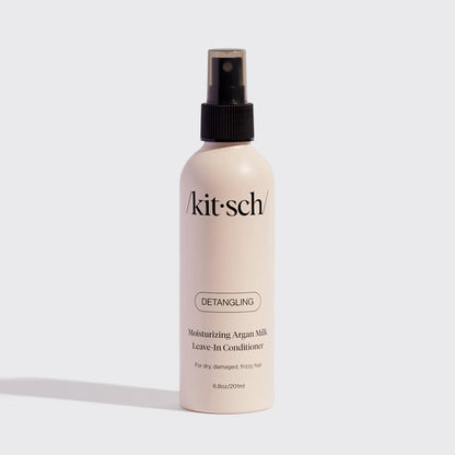 Après-shampoing hydratant sans rinçage au lait d'argan