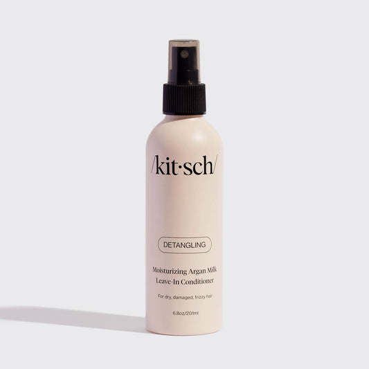 Après-shampoing hydratant sans rinçage au lait d'argan