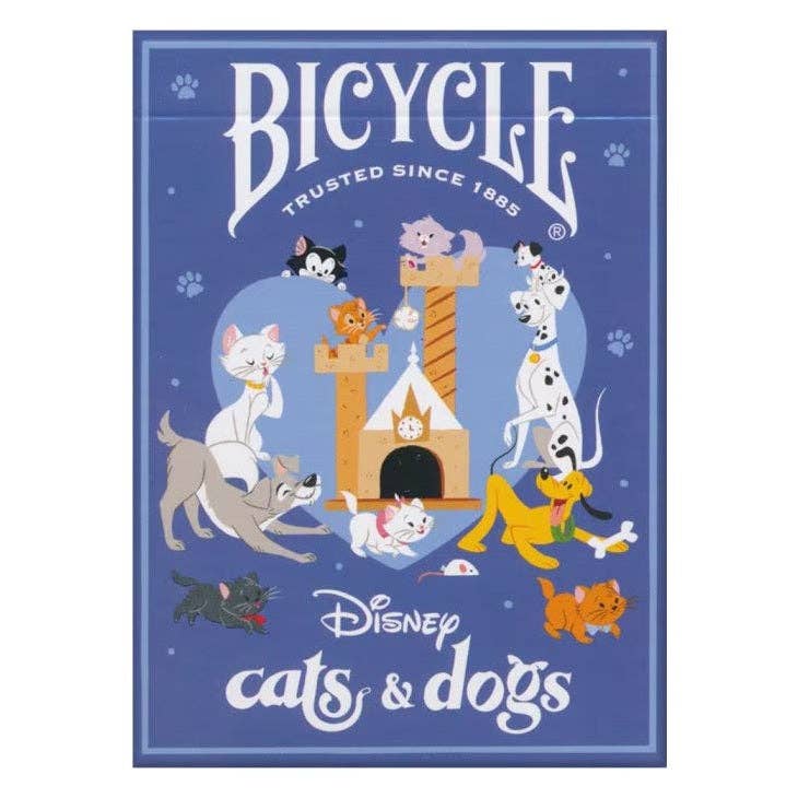 Cartes à jouer Bicycle Disney Chats et Chiens DISNEY
