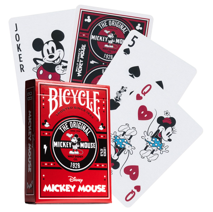 Cartes à jouer Bicycle Disney Classiques Mickey Mouse