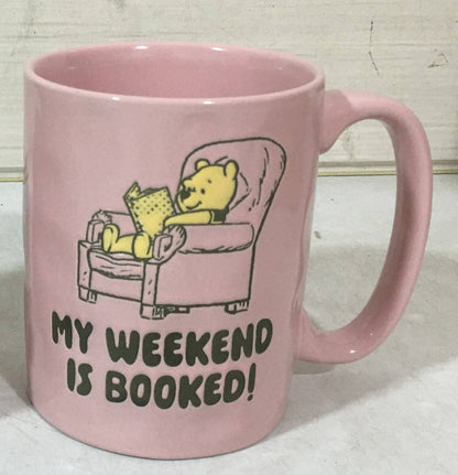 Winnie the Pooh Ma fin de semaine est réservée Tasse en céramique de 17 oz