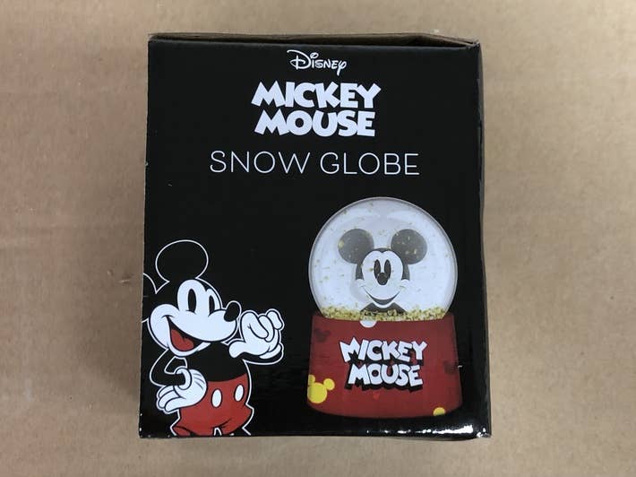 Disney Classiques Boule à Neige Lumineuse Mickey 45mm en Coffret