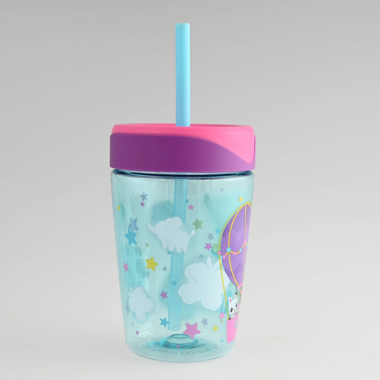 Gobelet anti-éclaboussures 17,5 oz avec ballon Gabby's Dollhouse et nuages