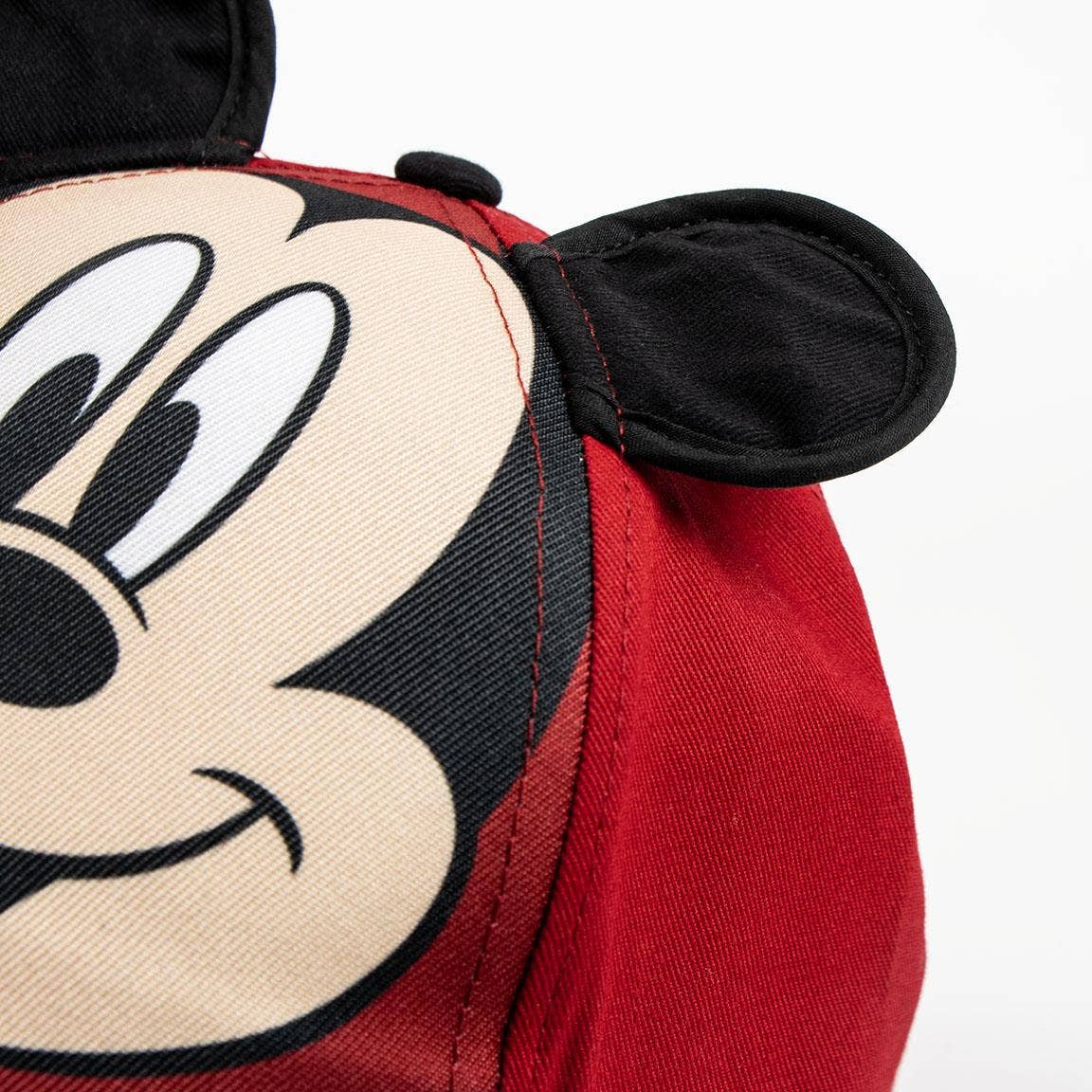 Casquette avec visière courbée et patchs Mickey - 2200010446