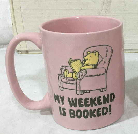 Winnie the Pooh Ma fin de semaine est réservée Tasse en céramique de 17 oz