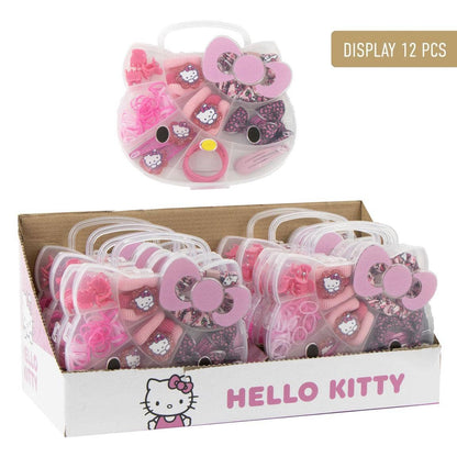 COFFRET BEAUTÉ 20 PIÈCES HELLO KITTY
