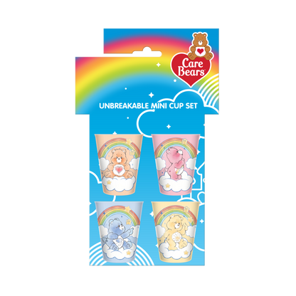 Ensemble Arc-en-ciel Aquarelle Bisounours 4 pièces 45 ml Mini Gobelet en Plastique