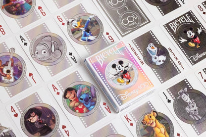 Jeu de cartes Bicycle 100 ans de Disney